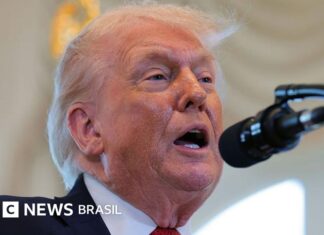 Groenlândia: Trump anuncia tarifas sobre Dinamarca e outros 7 países que enviaram tropas à ilha