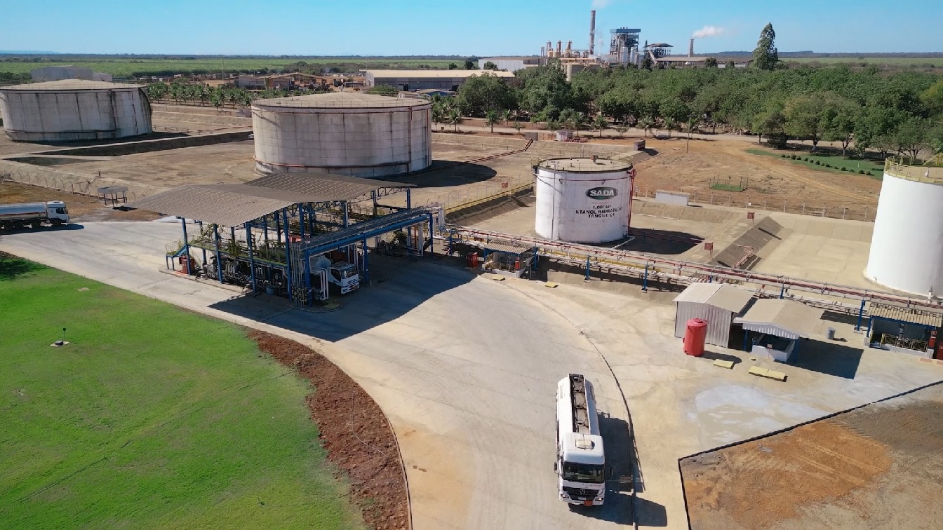 Planta de distribuição de combustíveis do Grupo Sada 